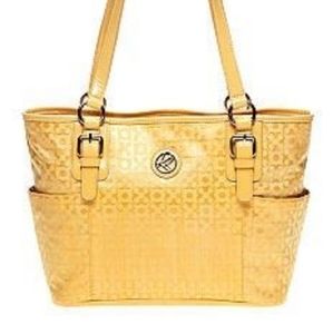 Kim Rogers Yellow Signature Tote